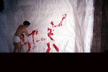 painting with your whole body