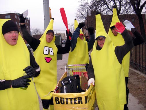 Peanut Butter Jelly Time!, Idiotarod Racers