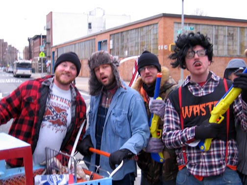 Idiotarod Racers