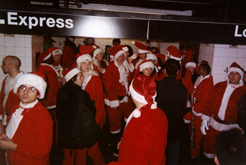 subway santas